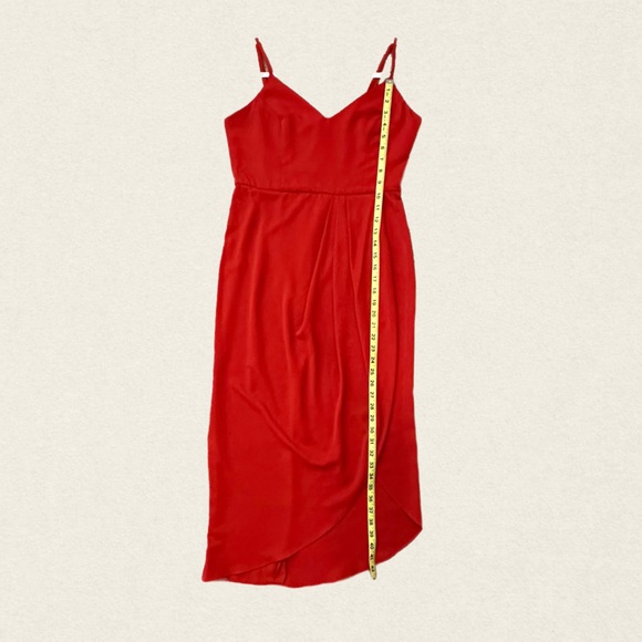 Lulu's Reinette Rust Midi Sleeveless Dress - Picture 8 of 13